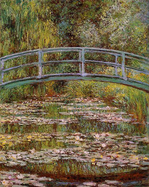 The Water-Lily Pond, Claude Monet